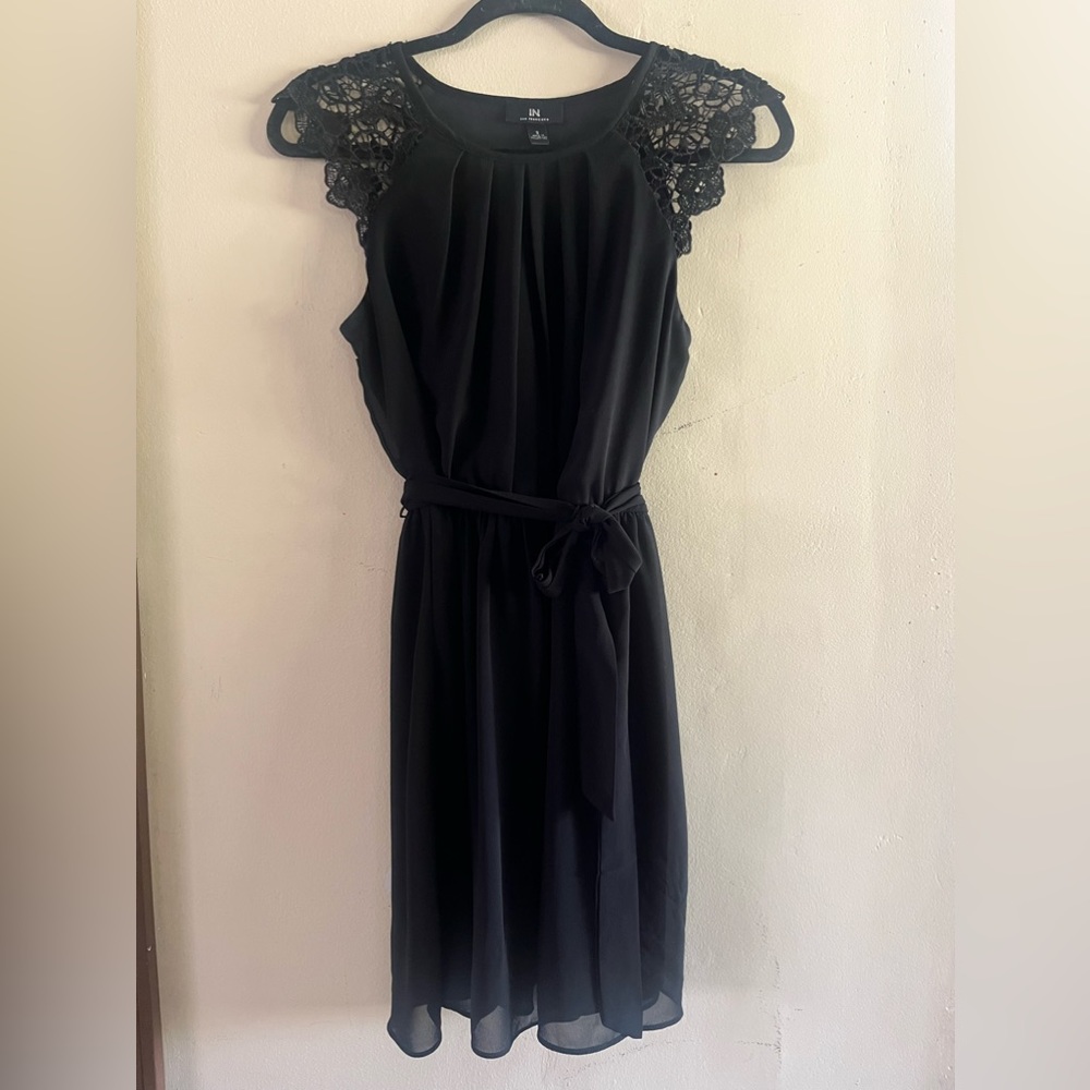 I.N. San Francisco Black Dress Size Small